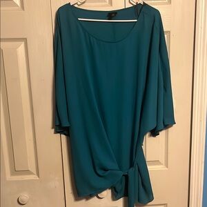 Worthington Teal Blouse